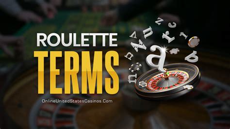 roulette terms